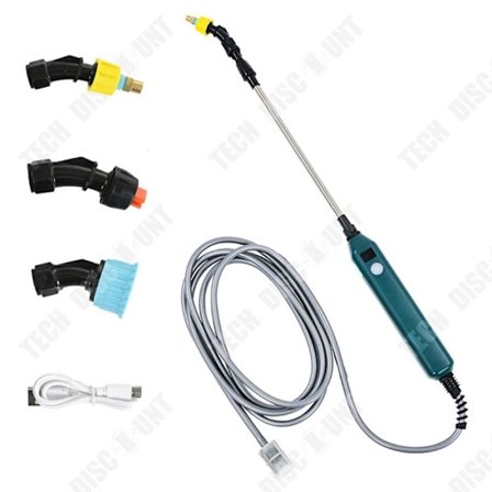 Elektrisk sprøjte - TD - Teleskoplance 5m - 2400mAh - Automatisk sprøjtning - Perfekt design