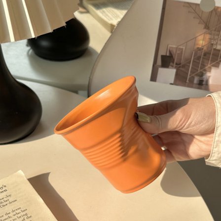 Dopaminfarvet kaffekop, keramisk drikkekop af høj kvalitet, morgenmadskop, mælkekop, te-kop til hjemmekontoret