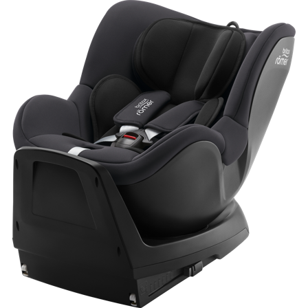 Britax Römer DUALFIX PLUS - Baby|Toddler Car Seat ISOFIX - from Birth to 4 Years - Grey
