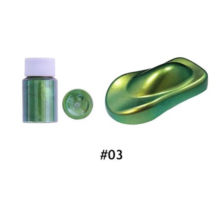 10g Kameleon Pigmenter Akryl Pulverlakk Fargestoff for Biler Bilmaling Dekorasjon Kunsthåndverk Neglelakkutstyr~00733