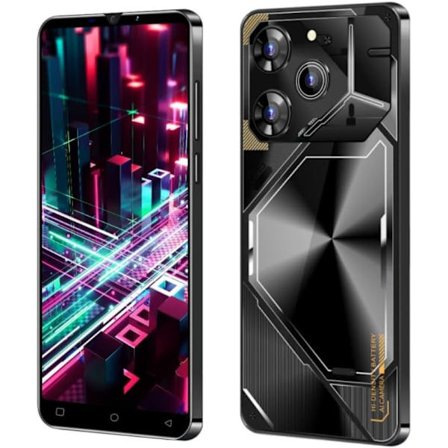 Billig mobiltelefon, 5,0 tums skärm, grundläggande Android 9.0 smartphone, dubbel kamera, dubbla SIM-kort, Bluetooth/WiFi-stöd