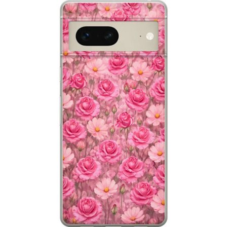 Yhteensopiva Puhelinkuori Google Pixel 7 Petal Reverie Blush Rose