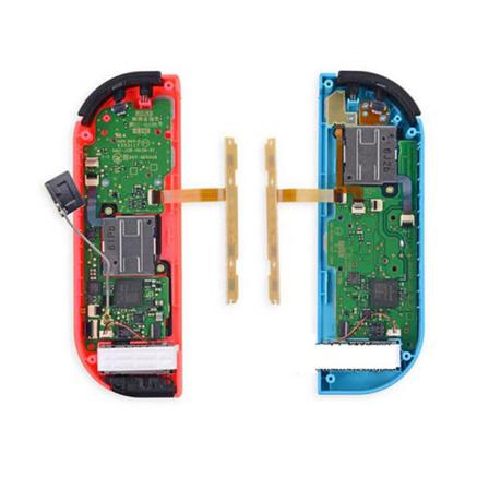 Kytkimen kahvan painikekaapelille Joy-Con vasemman ja oikean kahvan sivuavain NS vastaava valo ZR avain ZL