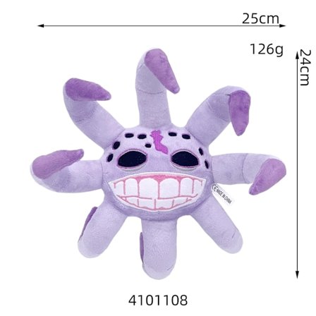 DOORS FLOOR2 Peli Pehmolelu Nukke Lasten Lahja - Kahdeksan lonkerohirviötä