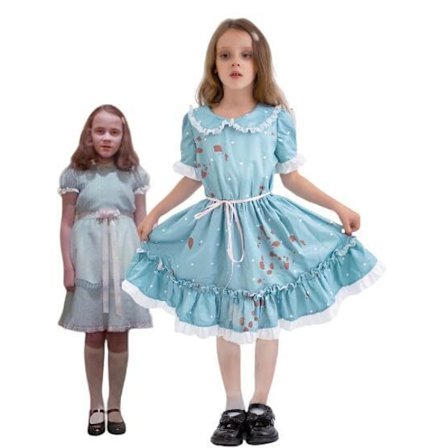 Halloween Maskerade Barnedrakt for Forestilling