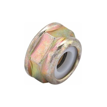 10 Universelle Klippernøtter for Trimmerblad M10X1.25 Venstregjenge - Hageklippertilbehør, Bladmutterutskifting. Utskiftningsspolehette Co