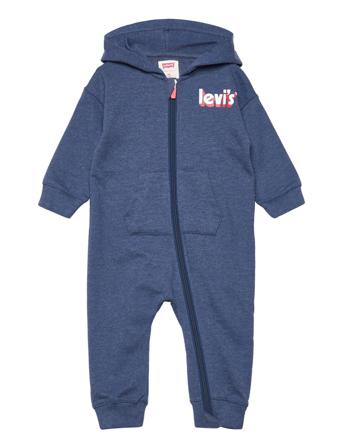 Lvb Poster Logo Play All Day Coverall Outerwear Fleece Outerwear Fleece Suits Blå Levi's