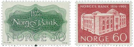 Norge - AFA 556-557 - Postfrisk