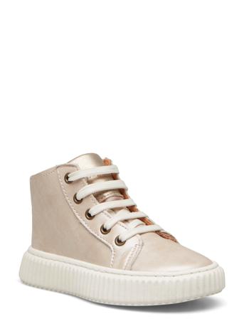 Bisgaard Debbie L Høye Sneakers Creme Bisgaard*Betinget Tilbud