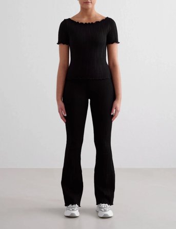 aim ́n Tulip Flare Tights - Black - L