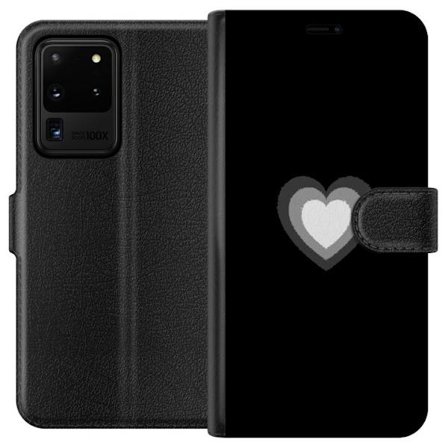 Yhteensopiva Lompakkokotelo Samsung Samsung Galaxy S20 Ultra Soft Glow Heart