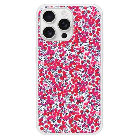 Siliconförstärkt tryckt fodral kompatibelt med Apple iPhone 16 Pro Max Liberty Wiltshire Röd