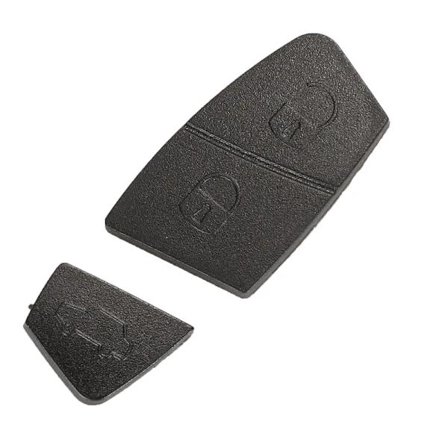 Udskiftningsgummi Pad 3 Knapper Flip Bil Fjernbetjening Nøgle Til Fiat Punto Ducato Stilo Panda Idea Doblo Bravo Nøgle Cover Etui