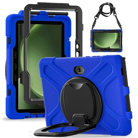 Til Samsung Galaxy Tab Active5 Pro Cover med skulderrem TPU + PC + Silikone Stativ Tablet Cover