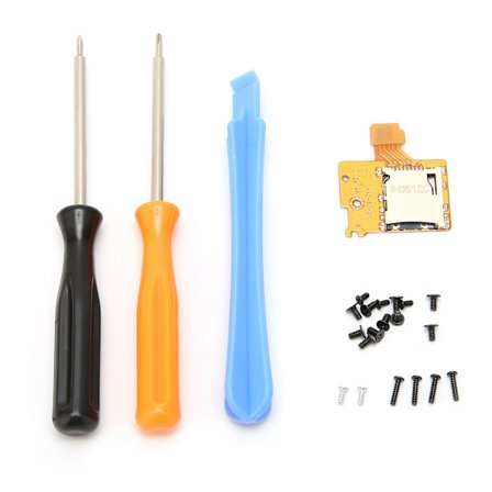 Switch Memory Card Slot Replacement Board med verktyg - QM2107100