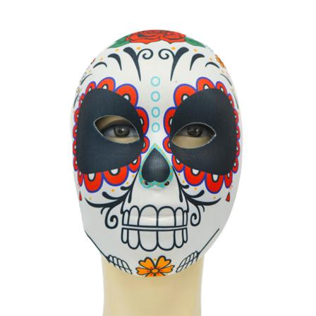 Halloween Skull Mask Huvudbonader Cosplay Kostymfest