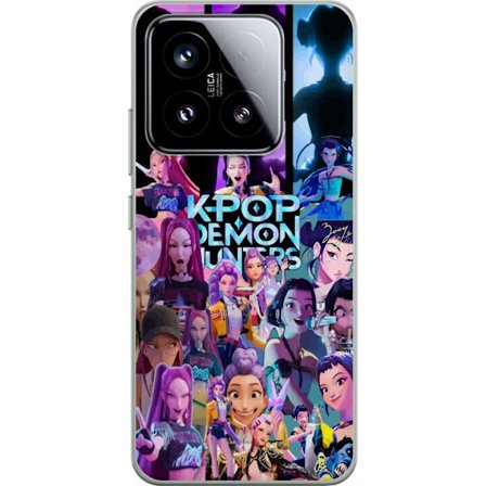 Kompatibelt Mobilskal till Xiaomi Xiaomi 15 KPop Demon Hunters anime stil mörk design