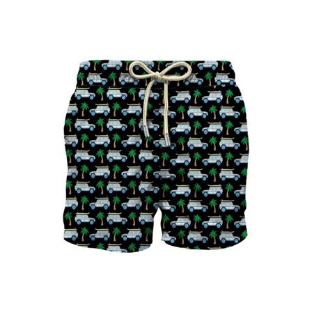 MC2 Saint Barth Swim Shorts Sort, Herre Badeshorts, Størrelse: 2XL