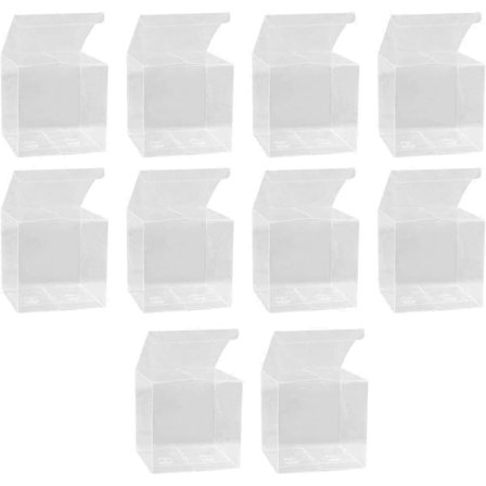 Gennemsigtig Gaveæske - 10 stk.