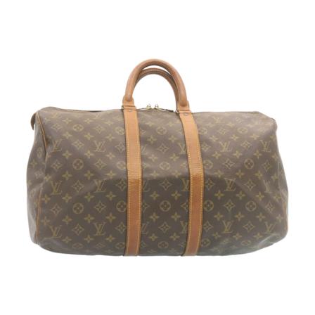 Louis Vuitton Vintage, Pre-owned Keepall 45 Bruin, Dames, Maat:ONE Size