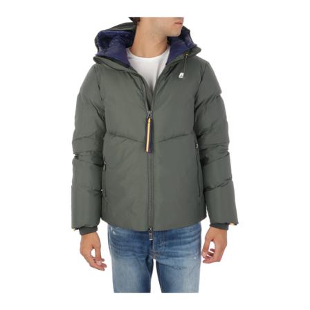 K-Way Jacket , Groen , Heren , Maat: M