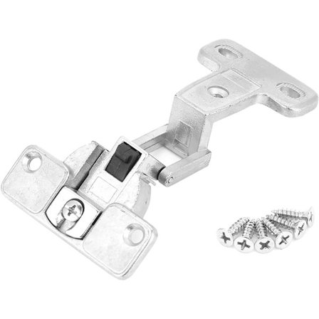 Hengsel, 2 stk 270 grader sinklegering sammenleggbar møbeldørhengsel festetilbehør dørhjørne (avtakbar)