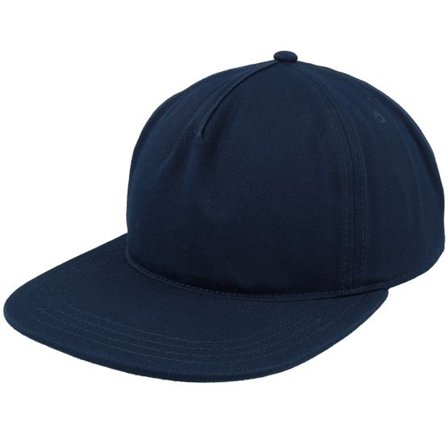 Dedicated - Blå snapback Keps - Cap Globen Base Navy Strapback @ Hatstore