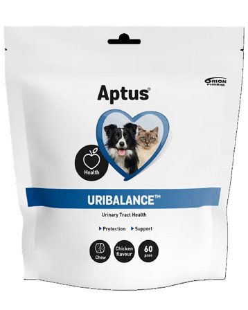 Aptus Uribalance tyggebiter til hund og katt 60 stk