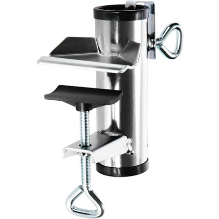 Metall Parasolstativ - Parasolstativ for balkong, terrasse eller bord - Balkong Parasolstativ XL (Ø 25-38mm - 01 stk)