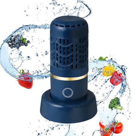 Matrenser og Fruktrenser – Bærbar Vaskemaskin for Frukt, Grønnsaker, Kjøtt og Tallerkener – Dyp Rengjøring, Vanntett_OF