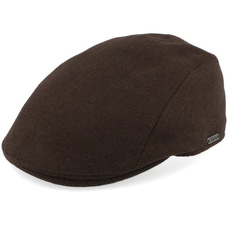 Wigéns - Brun flatcap Keps - Ivy Modern Cap Coffee Flat Cap @ Hatstore