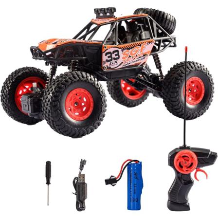 1:20 Fjärrkontroll Billeksak 4-kanals Leksaksbilmodell (orange)