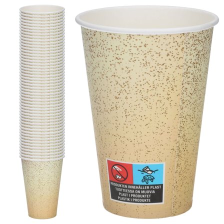 Pappersmuggar Champagne 21 cl 50-pack