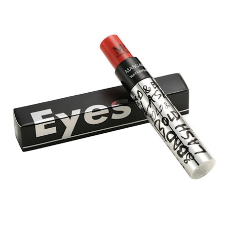 4D Vattentät Tjock Böjd Borste Mascara Förlängande Vätska