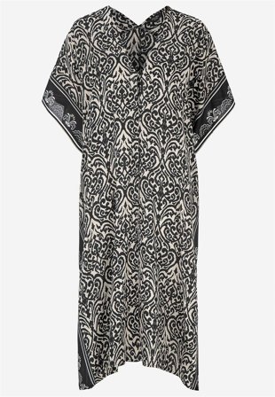 Cellbes of Sweden - Strandkaftan med knapper i mønstret for damer i størrelse 38/40