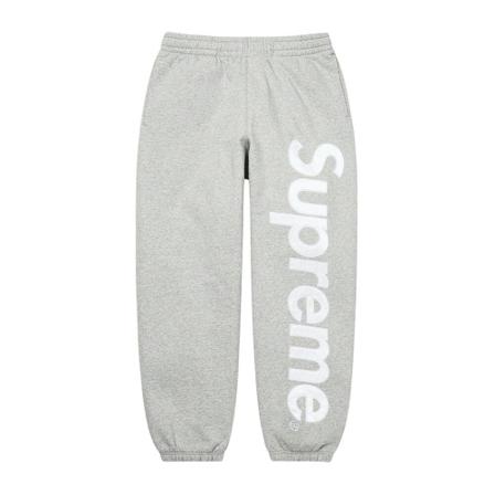 Supreme, Cropped Trousers Grijs, Heren, Maat:L