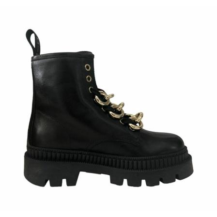 Gio+, Lace-up Boots Czarny, Kobieta, Rozmiar: 37 EU