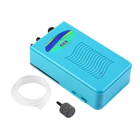 Bærbar Akvarium Batteribackup Fisketank Luftpumpe Oxygen