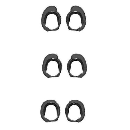 Silikone ørepropper til Bose QuietComfort Earbuds II/Ultra - Støvtæt beskyttelsescover sikrer en sikker pasform og hygiejne