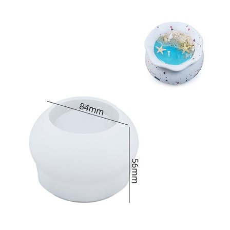 Candle Jar Mold Lysestake Mold S