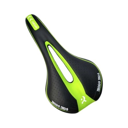 Komfortabelt cykelsæde til mænd, kvinder, blødt hukommelsesskum polstret cykelsæde, erstatningscykelsadel til mountain-motionscykel