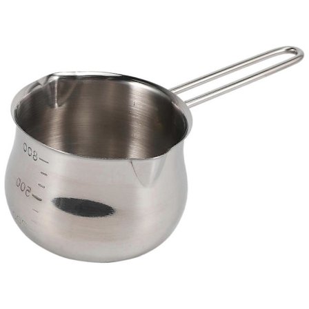 Varmepande Varmer Gryde Lille Sovsekande Ostegryde Med Hældetud