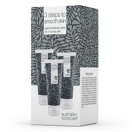 Australian Bodycare 3-pak til glat og jævn hud - pleje ved keratosis pilaris, Skincare, Kropspleje, Scrub