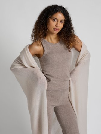 Kashmina - Kashmirtrøye "Tyra" - toast - Size S