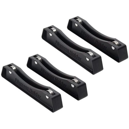 4X 3D Printer Filament Holder Ekstra Glat Udskrivning PLA ABS FDM Udskrivningsforbrugsvarer Stativ Tilbehør