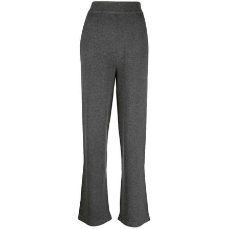 Golden Goose, Wide Trousers Grijs, Dames, Maat:S