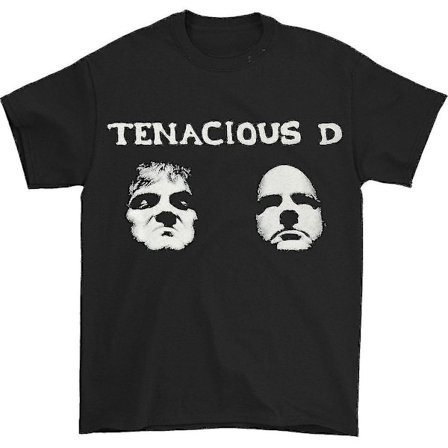 Tenacious D Queen/faces T-shirt Kläder