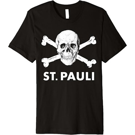 FC St. Pauli Skull Tee T-shirt