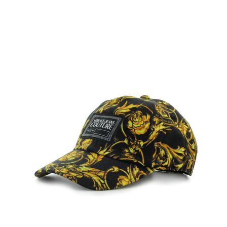 Versace Jeans Couture Regalia Baroque Baseball CAP Sort, Herre, Størrelse: ONE Size