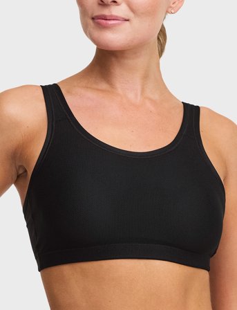 Swegmark Core Sports Bra Moulded Cups - Black - S